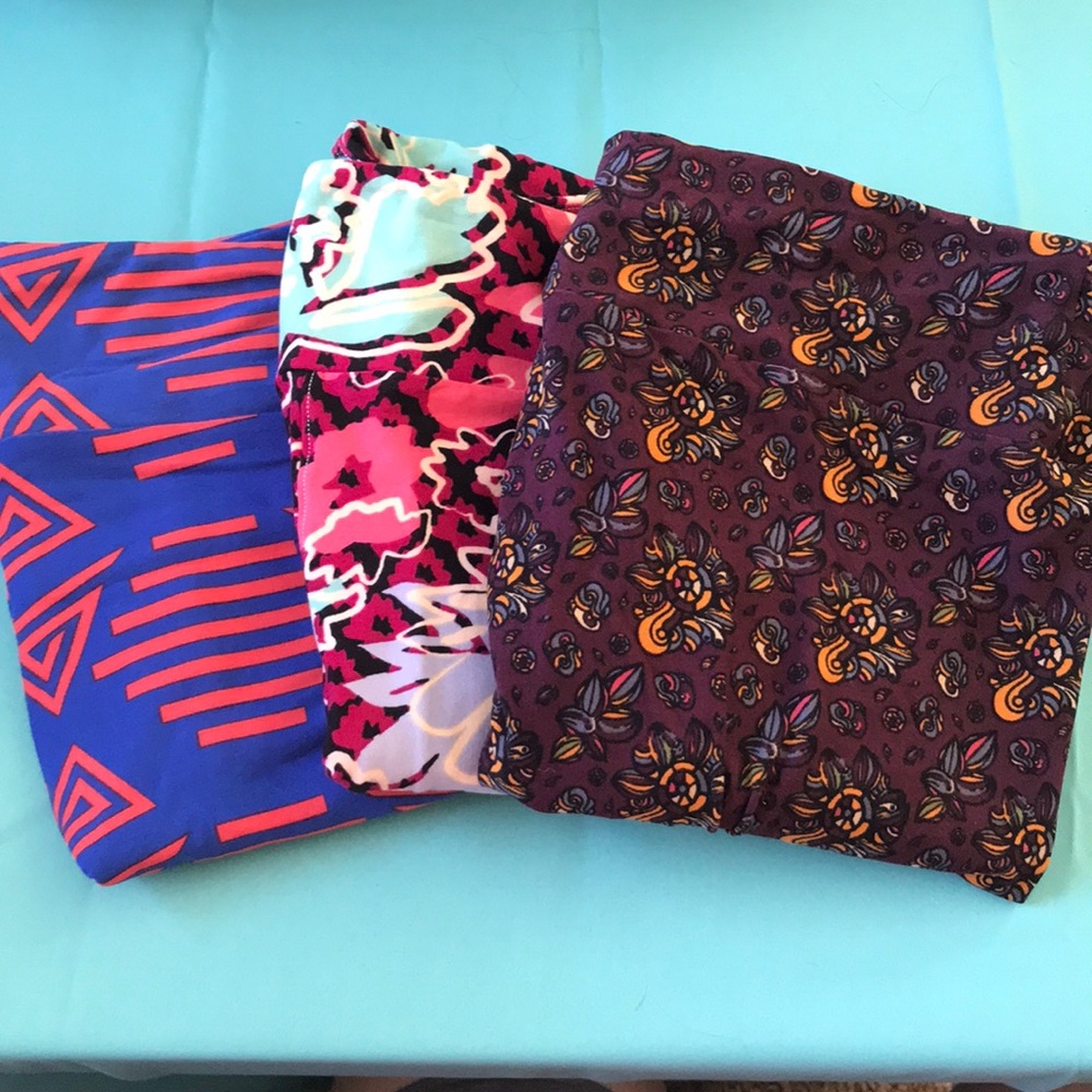 NWOT! Lula Roe Leggings TC Set#35